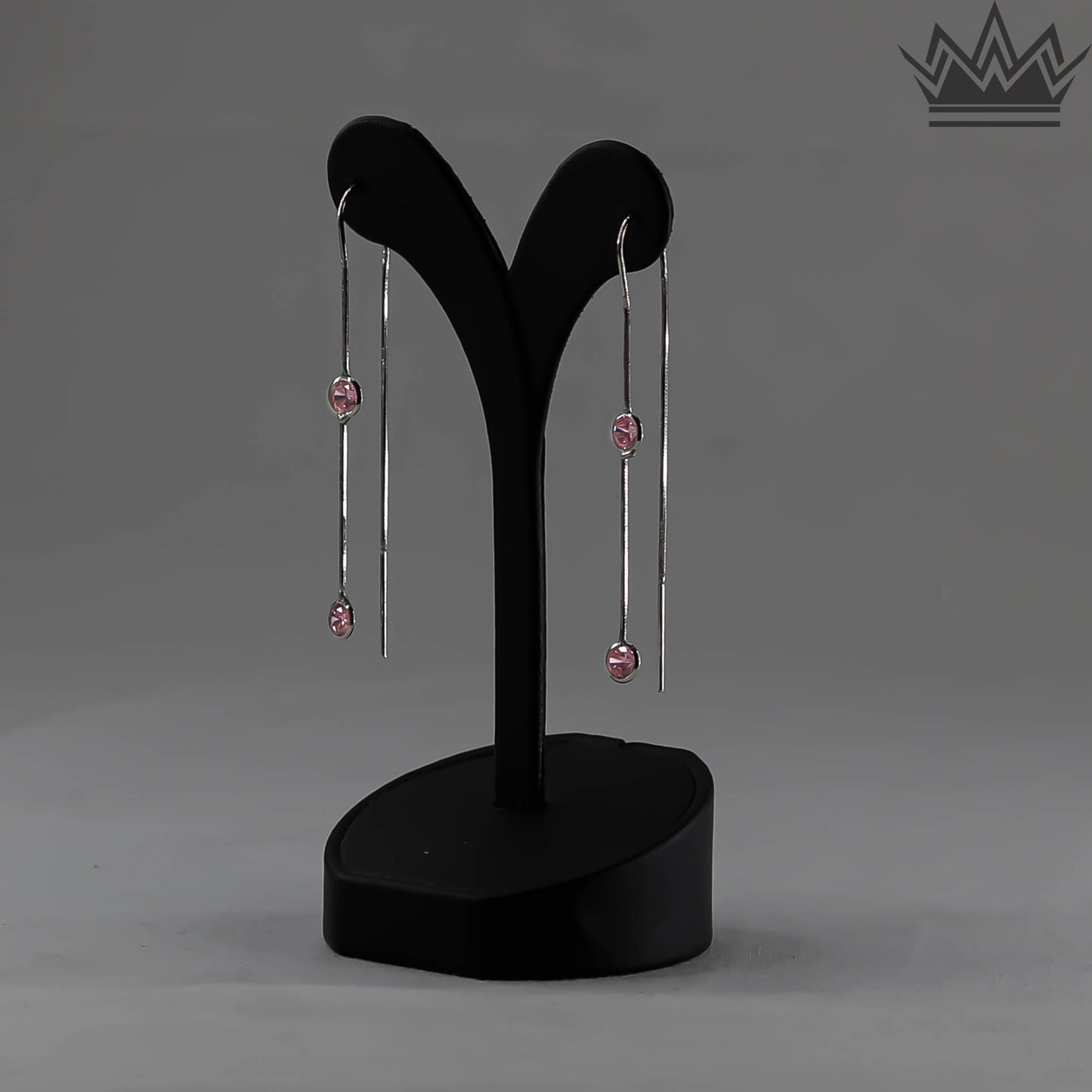 Silver Earrings – Genuine 925 Sterling Silver, 6.5 cm