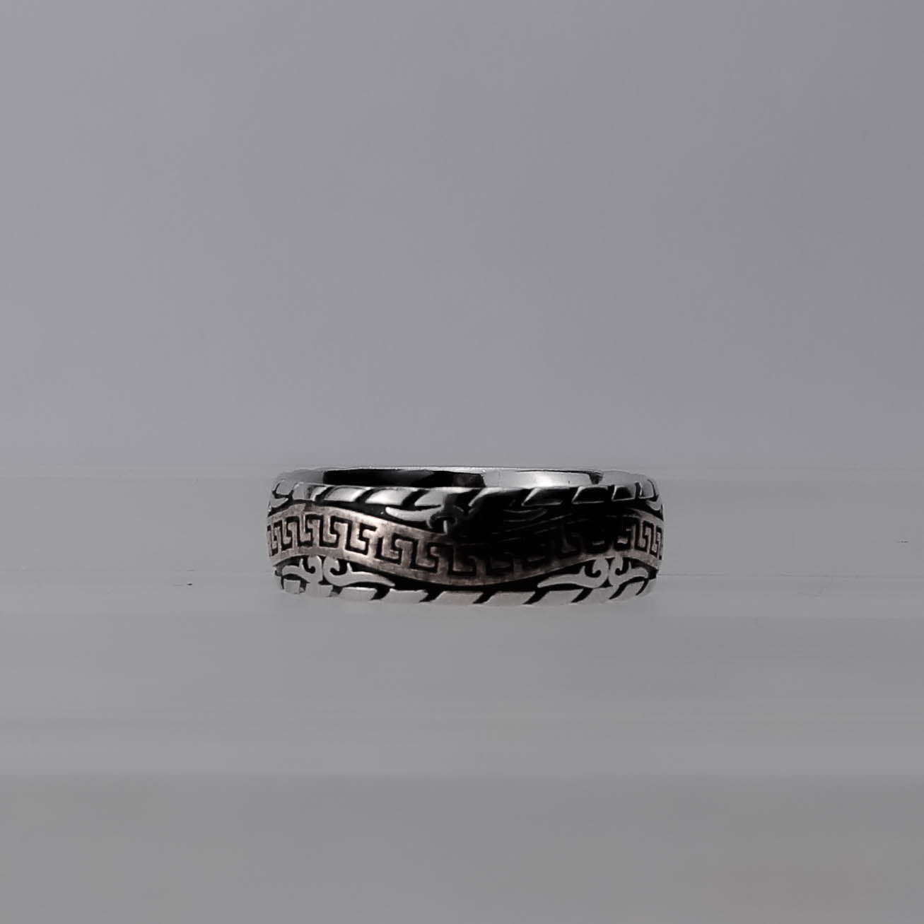 Royal Greek Wave Silverring