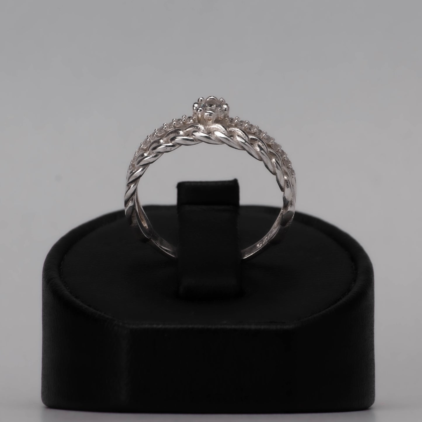 Braided Spar – Ring in 925 Sterling Silver