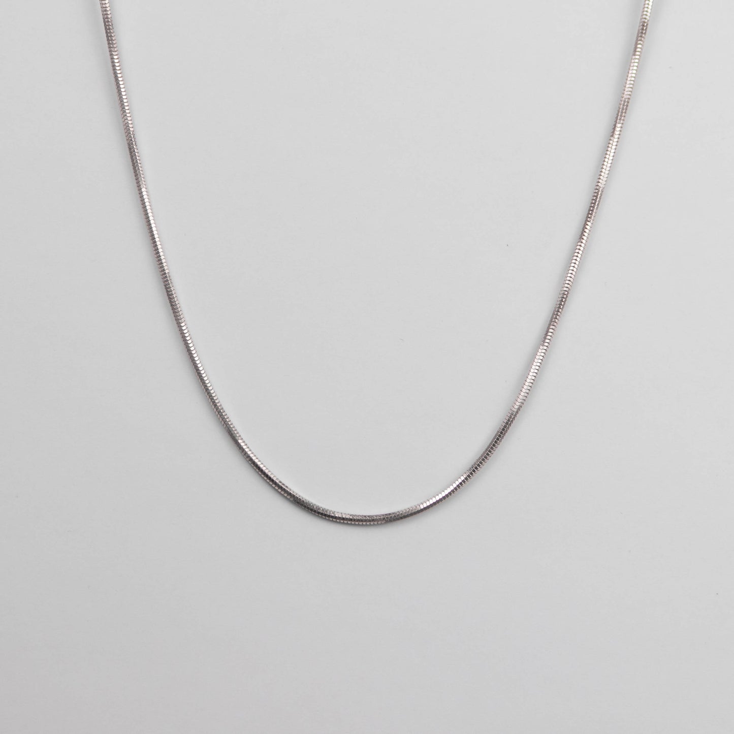 Snake link 2mm in 925 Sterling Silver