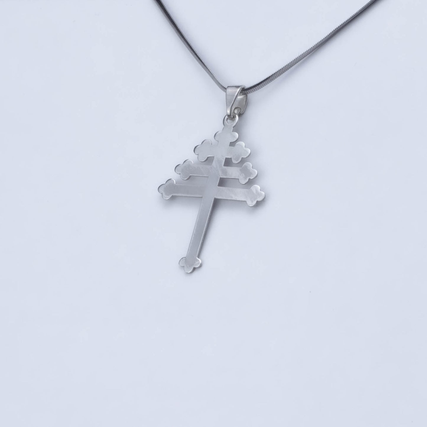Cross pendant in 925 Sterling Silver