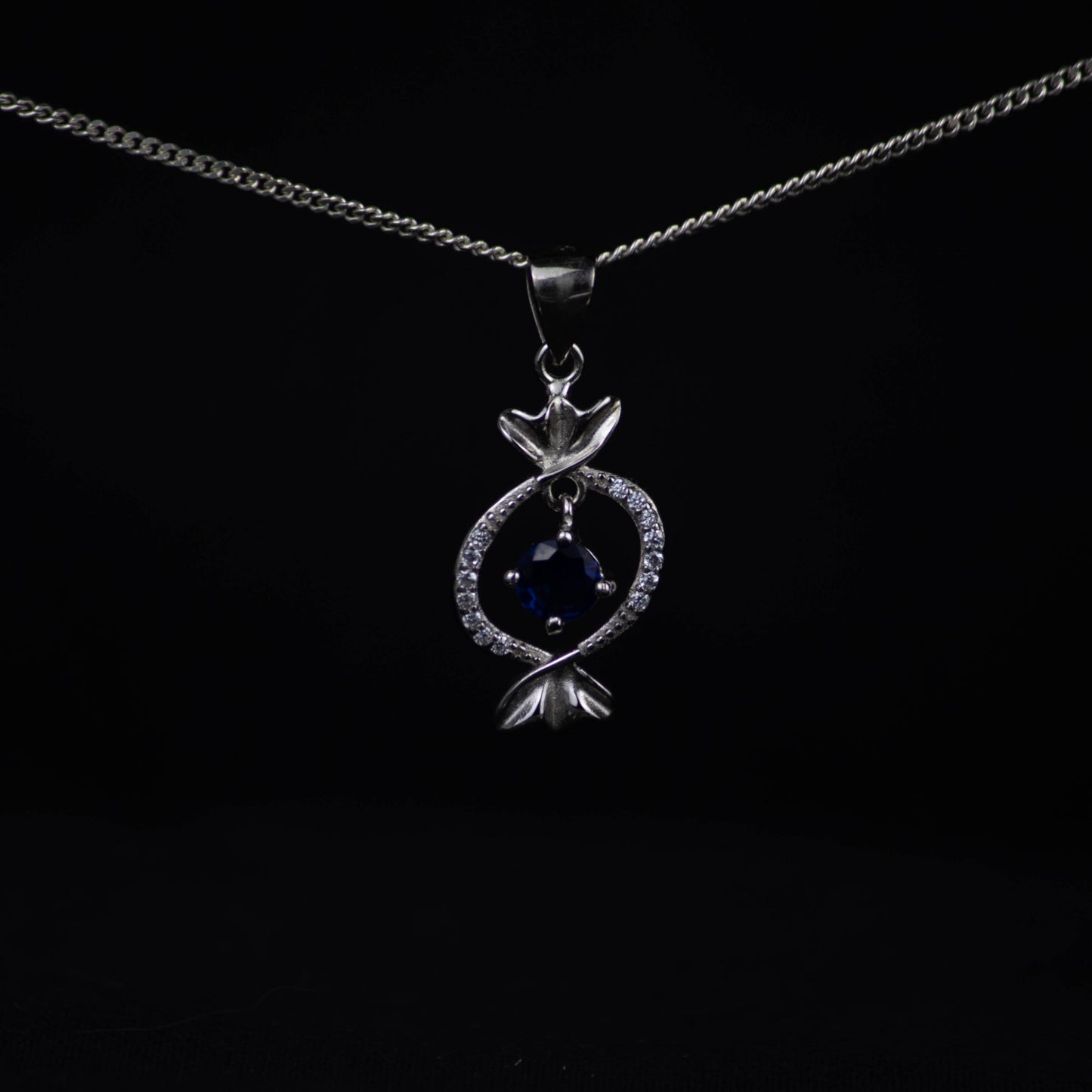 Hängande Berlock med Zirkon – Sterling Silver 925