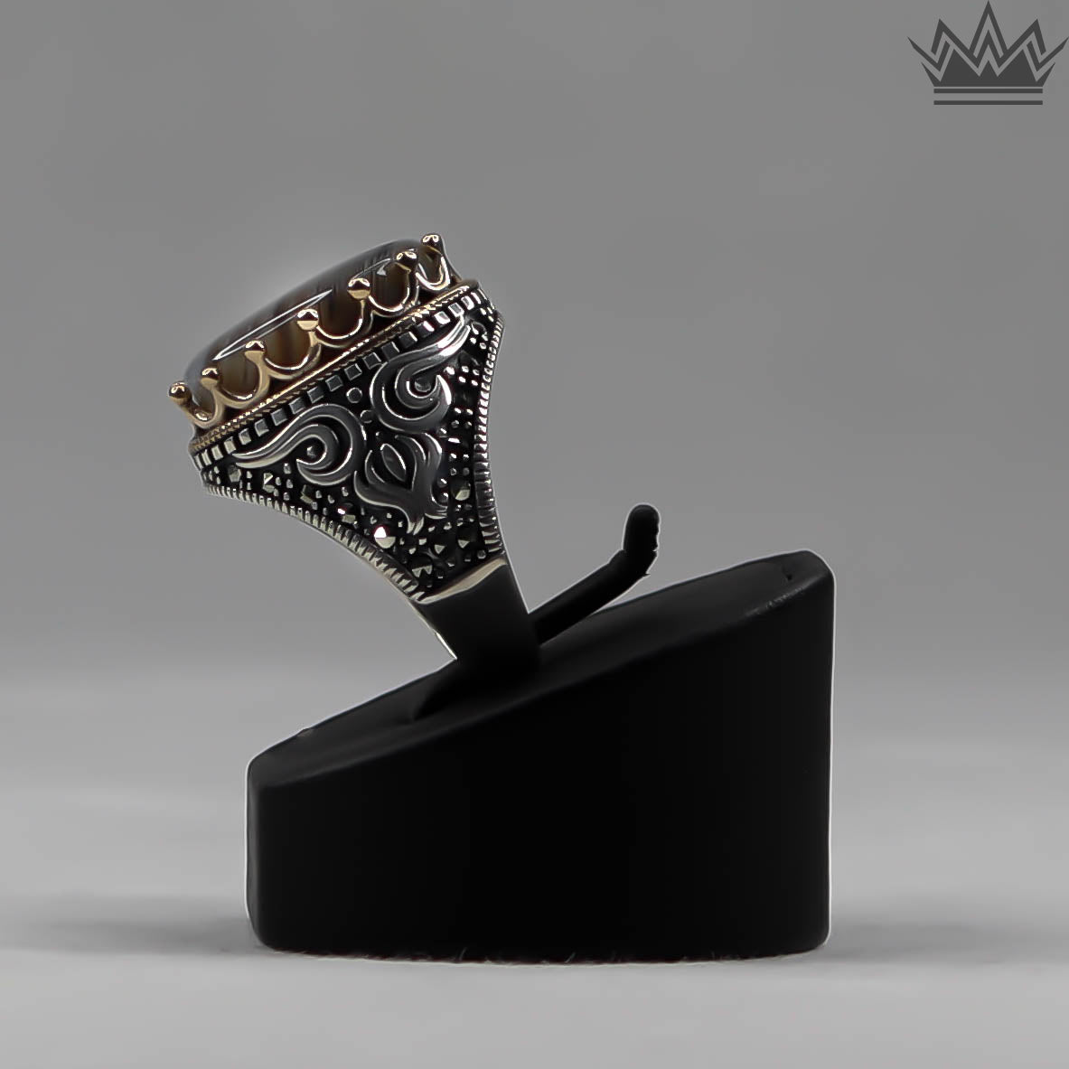 Ring med Sten – Äkta 925 Sterling Silver