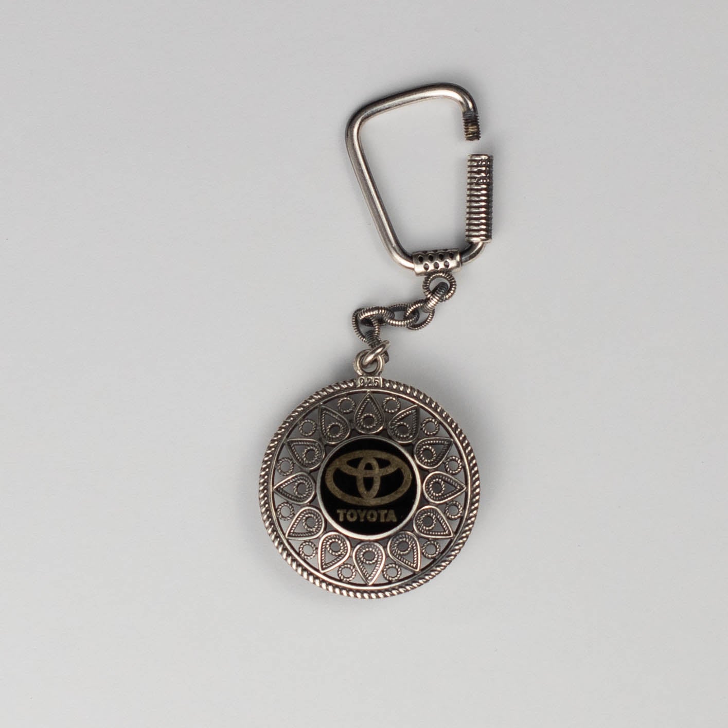 Toyota Keychain – Keychain in 925 Sterling Silver