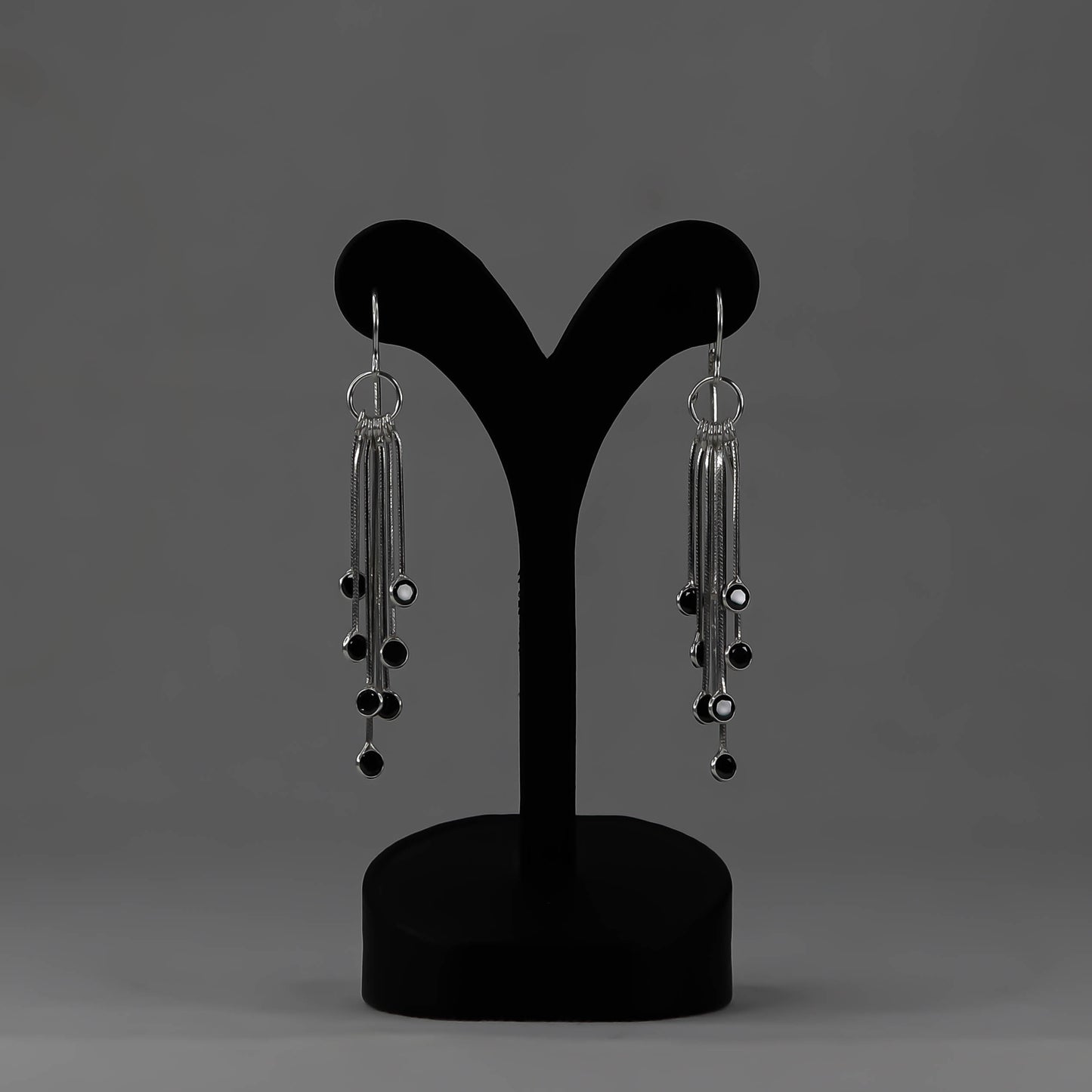 Silver Earrings – Genuine 925 Sterling Silver, 7 cm