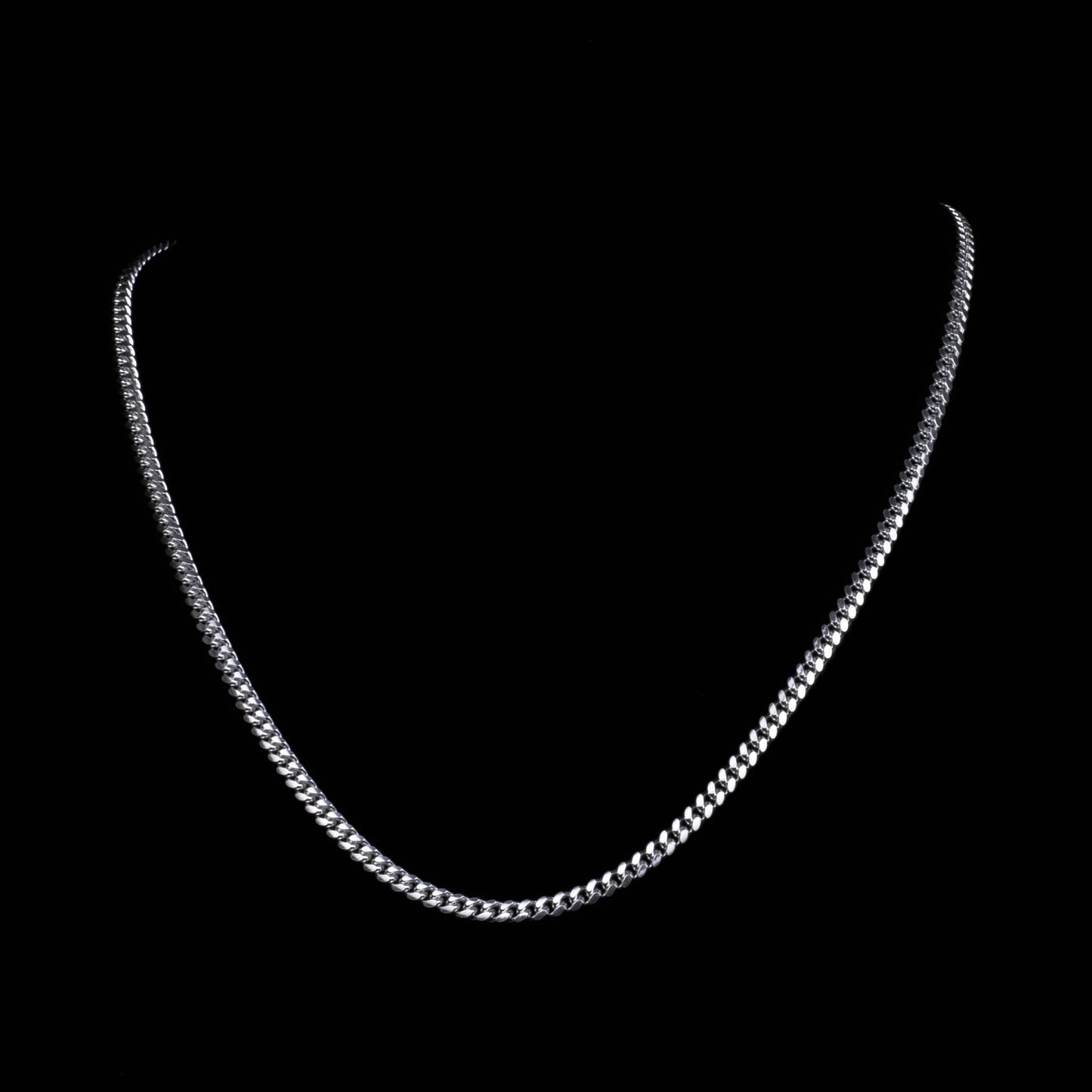 Armor link 4mm in 925 Sterling Silver