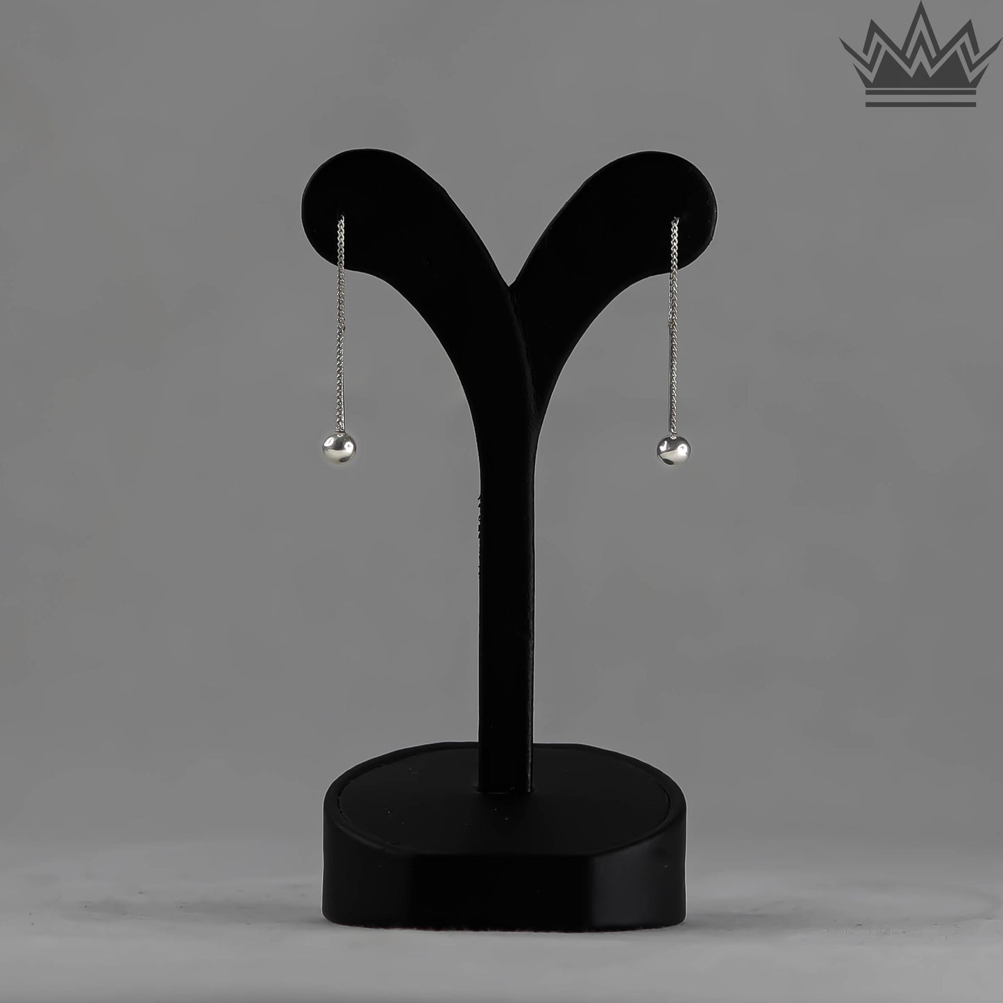 Silver Earrings – Genuine 925 Sterling Silver, 5 cm