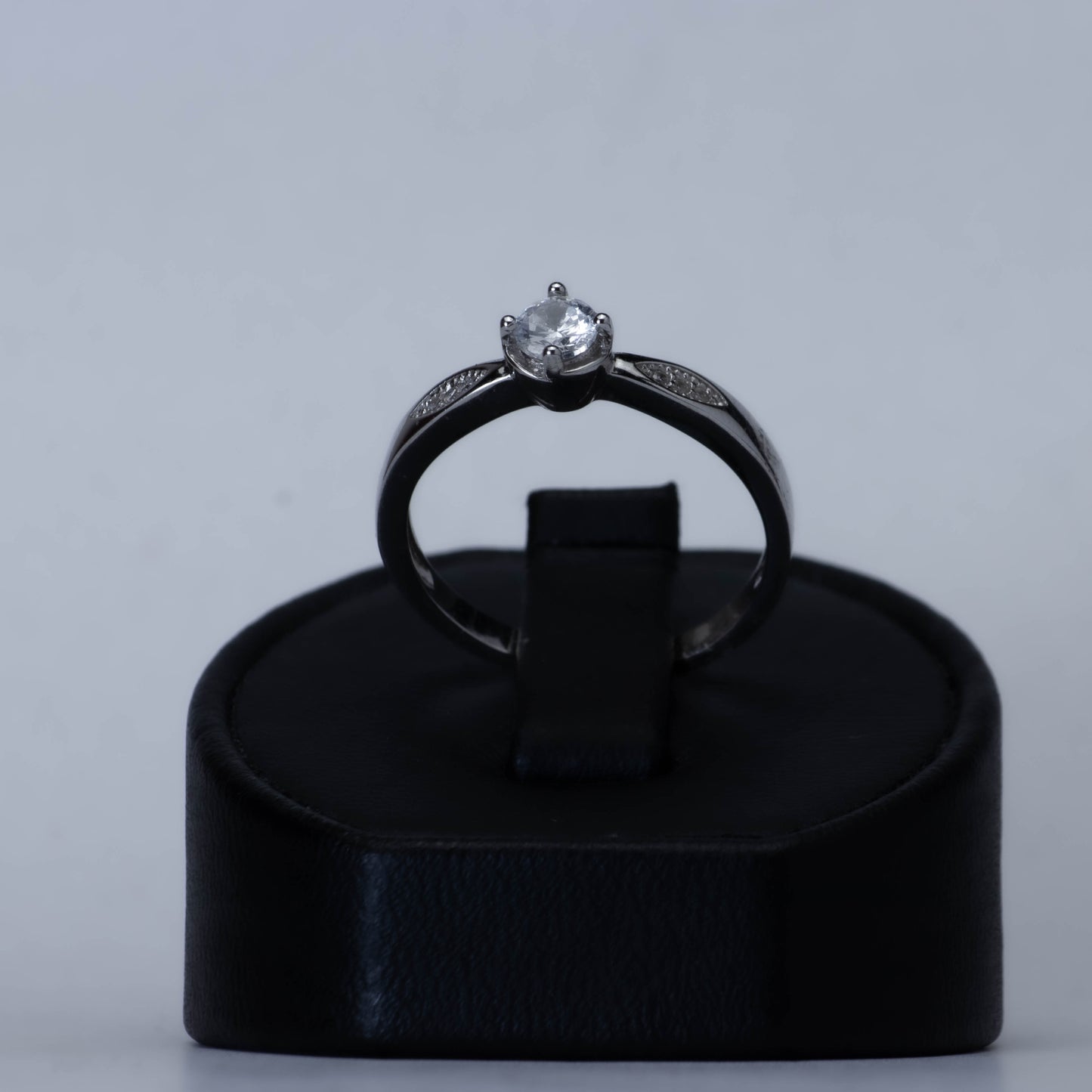 Crystal Charm - Ring in 925 Sterling Silver