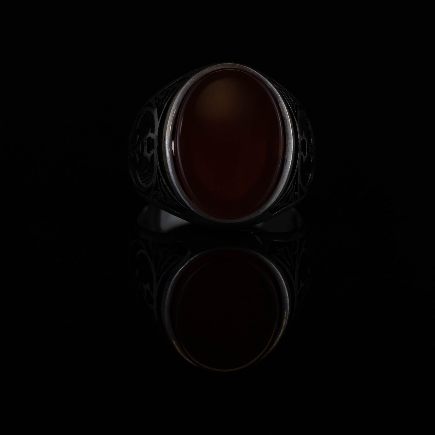 Coral Elegance – Äkta 925 Sterling Silver Ring med Korallsten