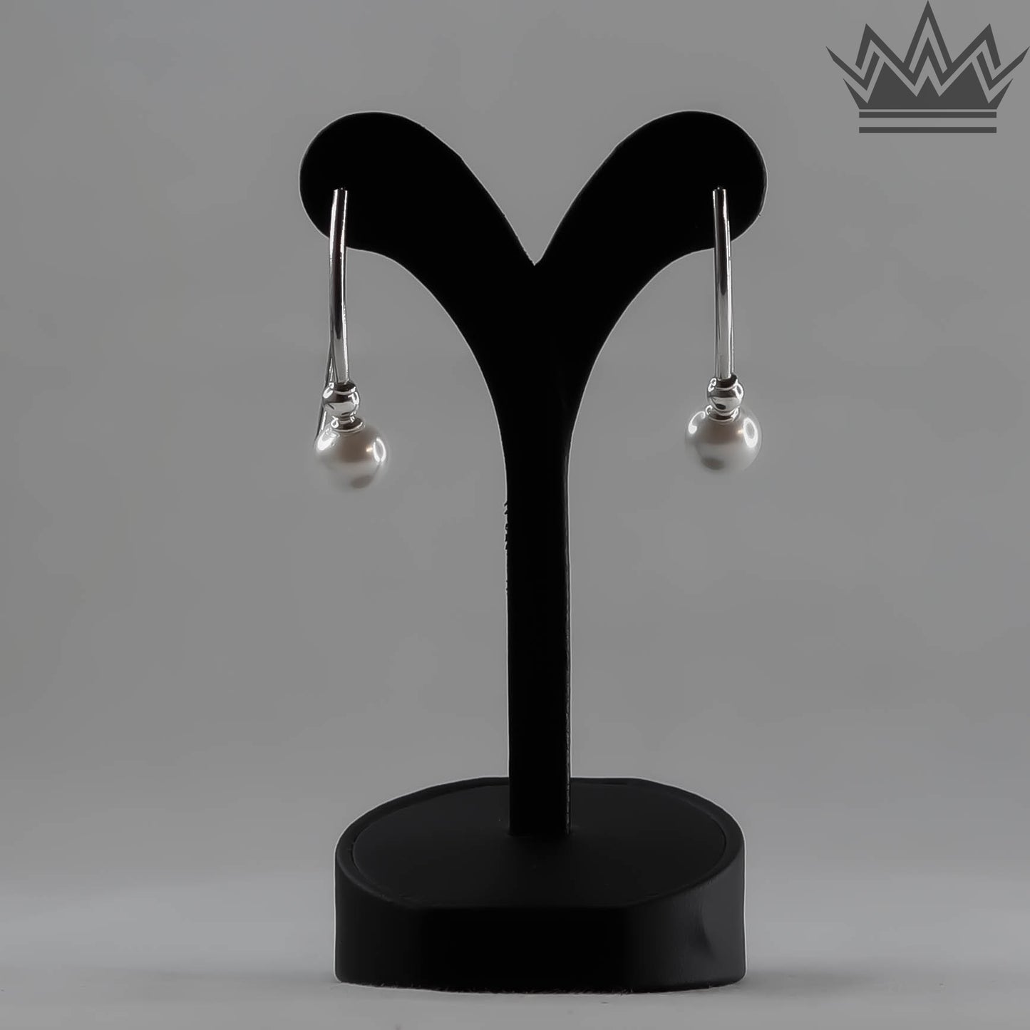 Silver earrings – Genuine 925 Sterling Silver, 4 cm