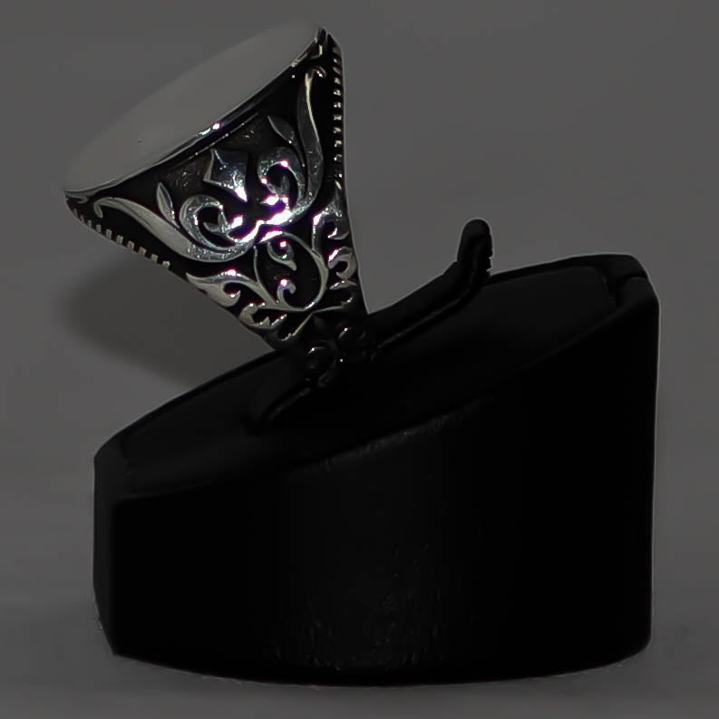 Silverring med Gravyrmöjlighet – Äkta 925 Sterling Silver