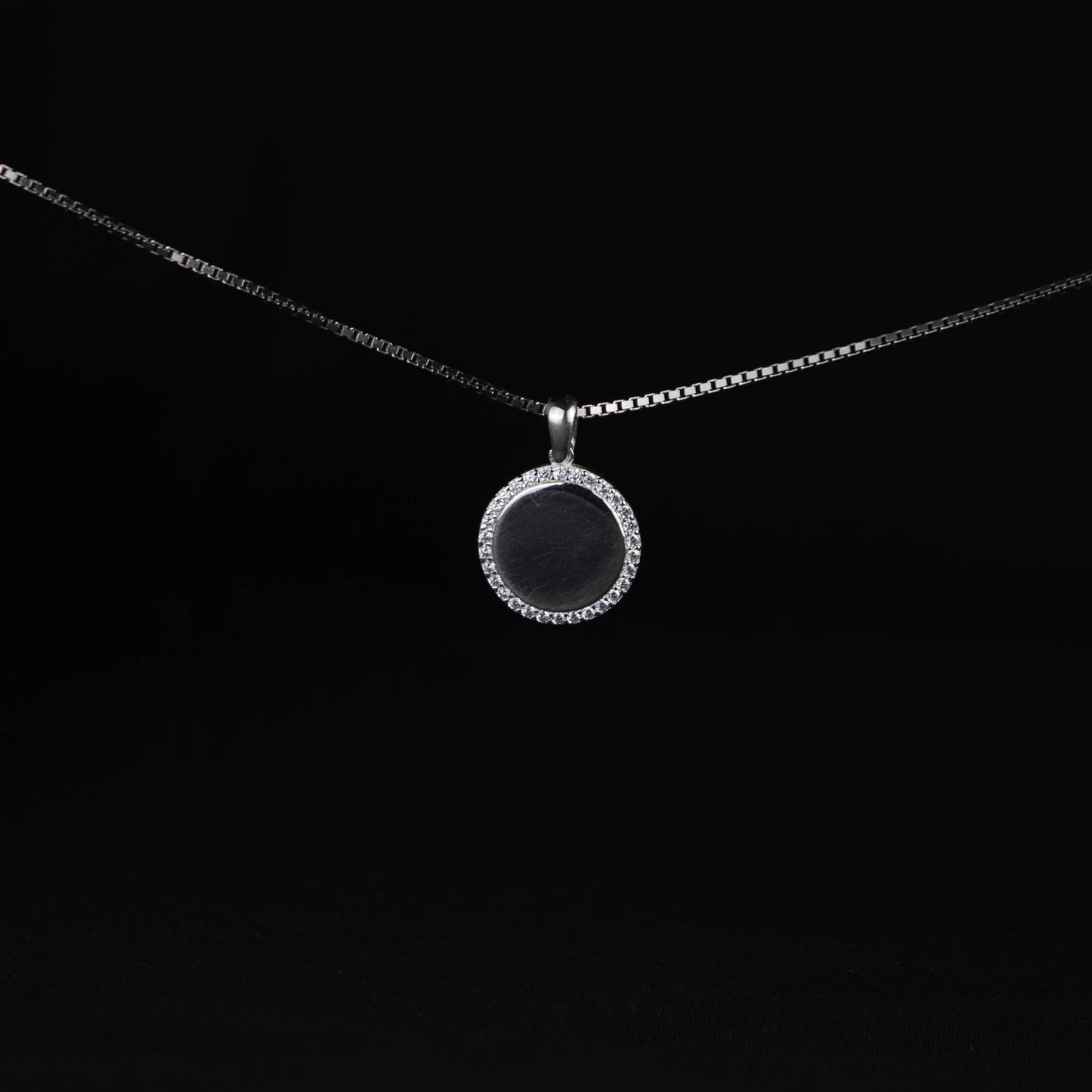 Moon Reflection Charm – Sterling Silver 925