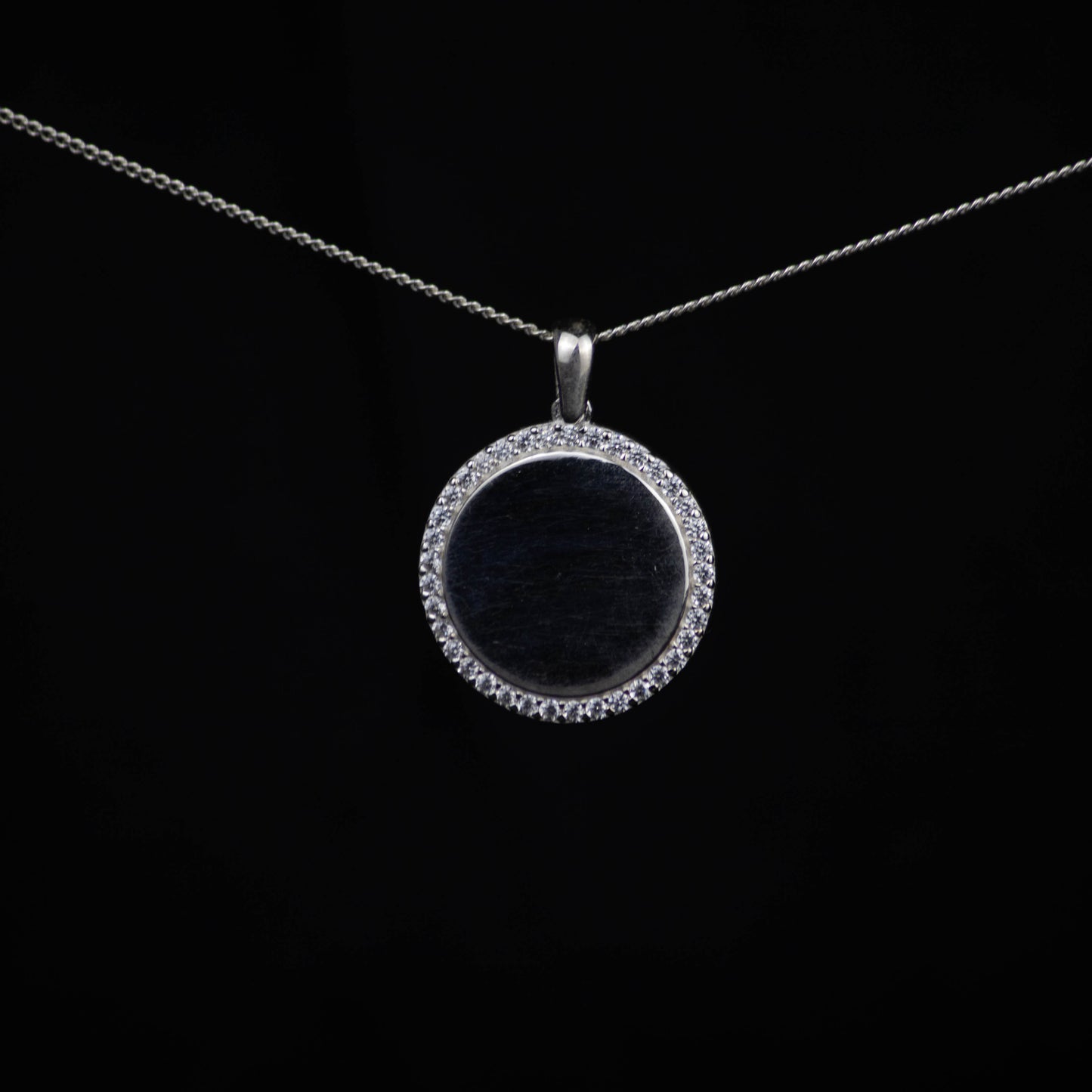 Moon Reflection Charm – Sterling Silver 925