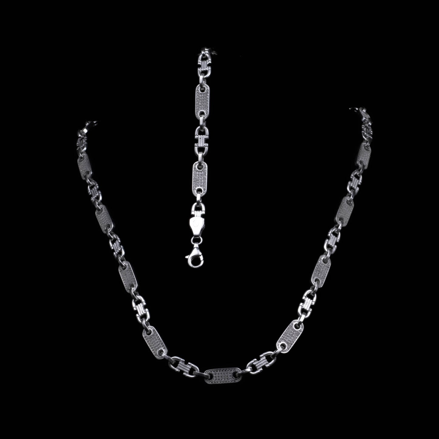 Halsband 7mm i 925 Sterling Silver