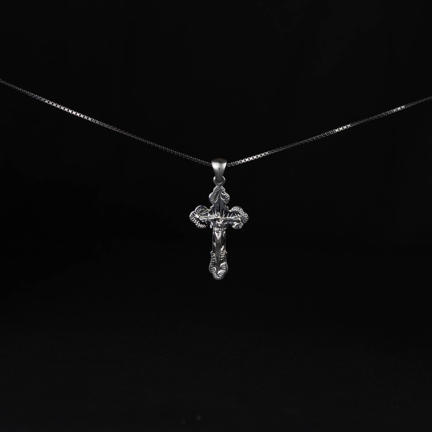 Cross Faith Charm – Sterling Silver 925