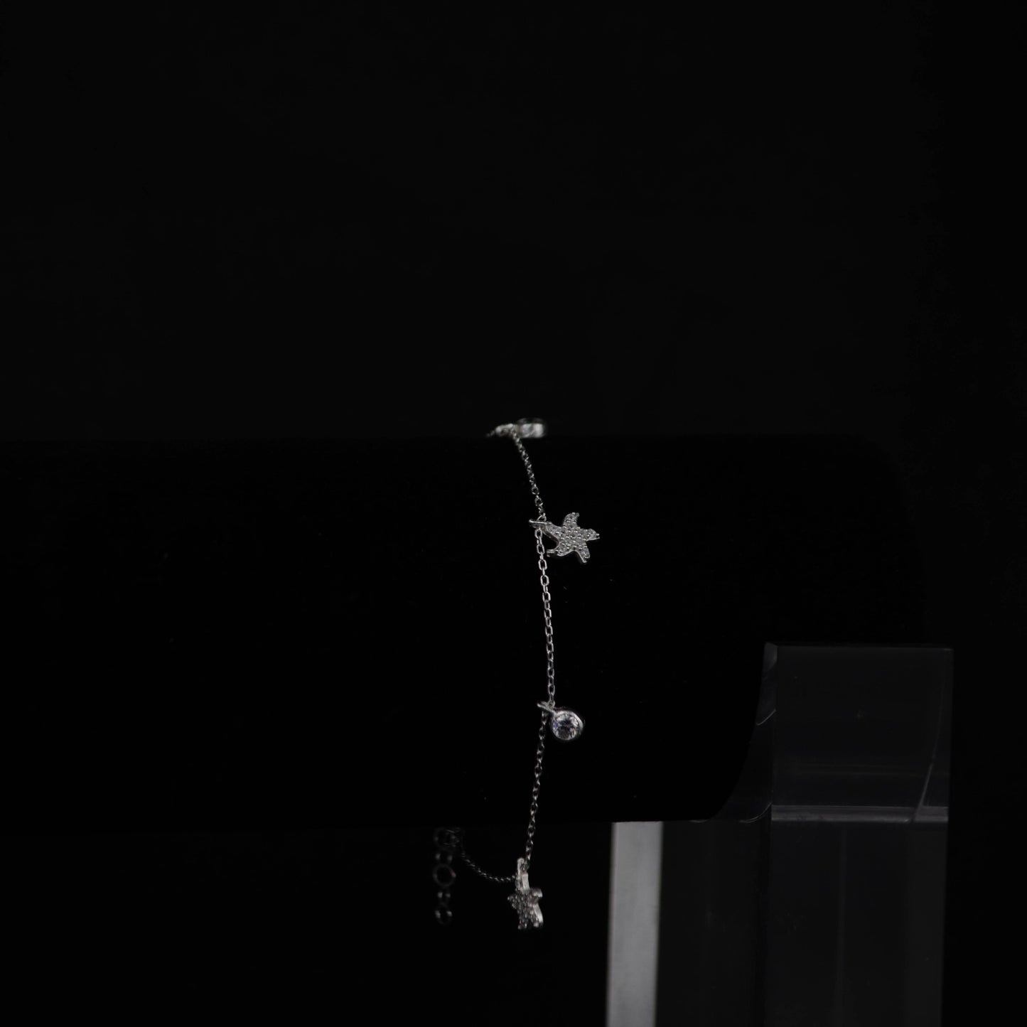 Zirkon Star – Bracelet in 925 Sterling Silver