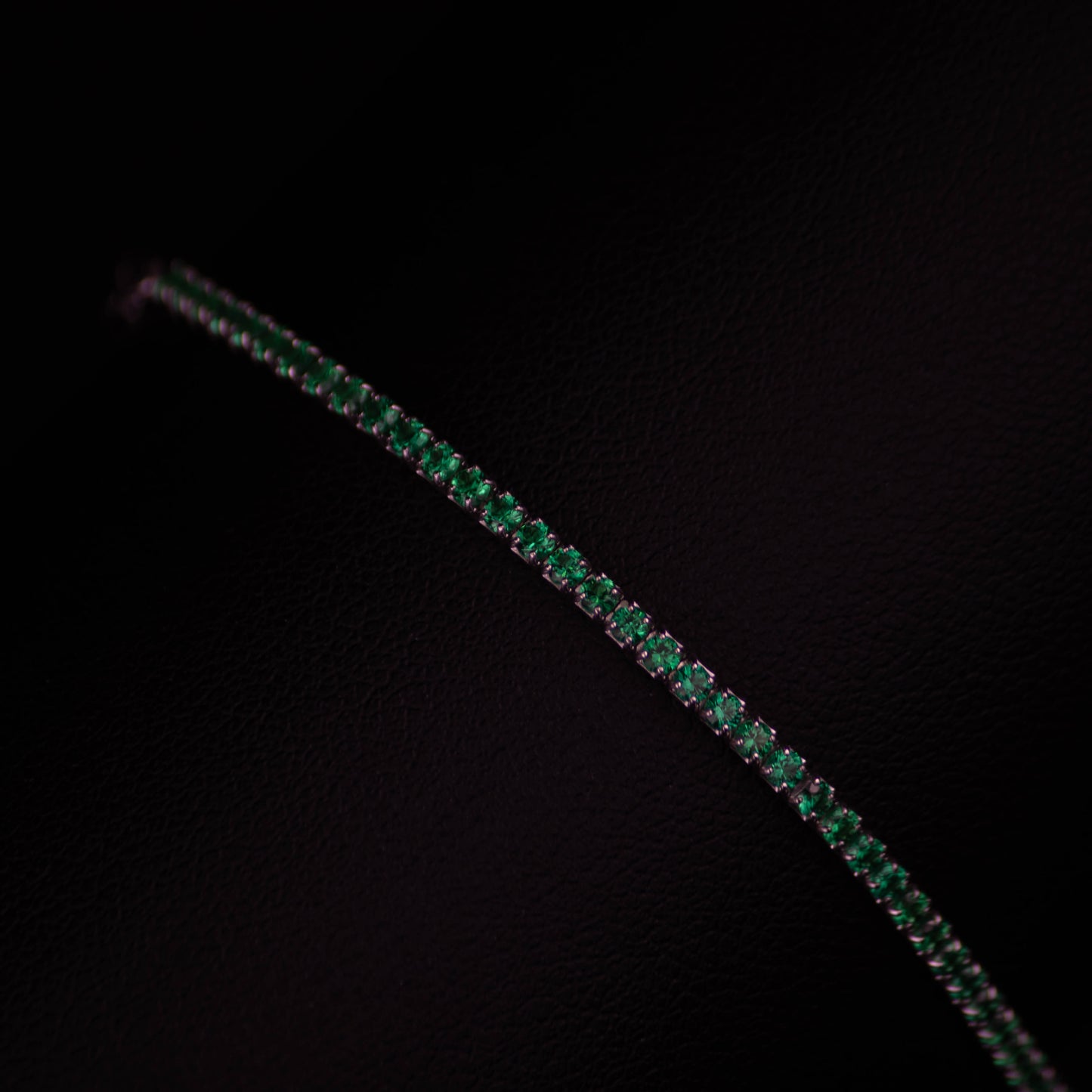 Jade - Bracelet in 925 Sterling Silver with Zircon