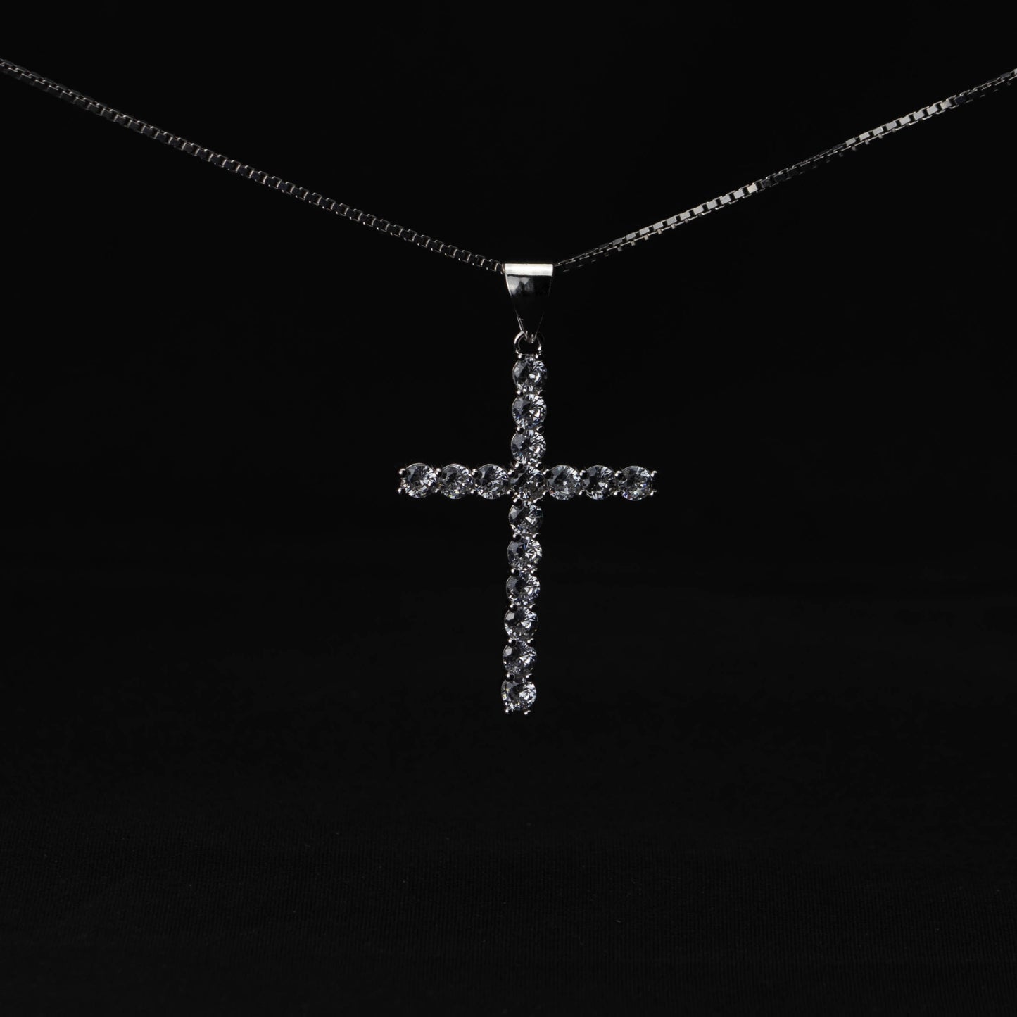 Diamantkorset Berlock – Sterling Silver 925