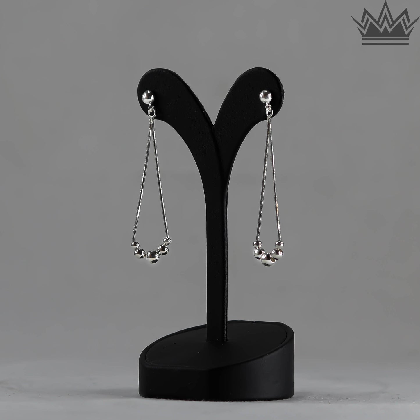 Silverörhängen – Äkta 925 Sterling Silver, 6 cm