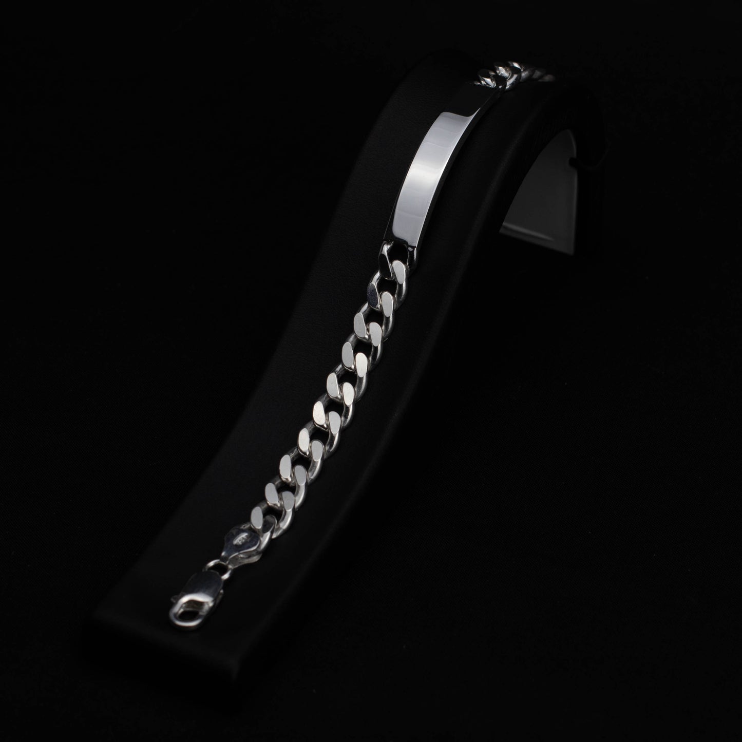 Pansar ID-bricka 7,5mm i 925 Sterling Silver