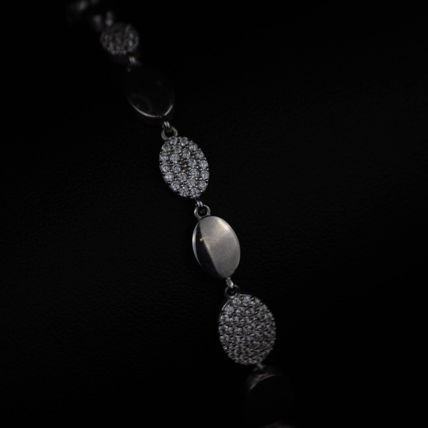 Oval Bracelet - Sterling Silver 925
