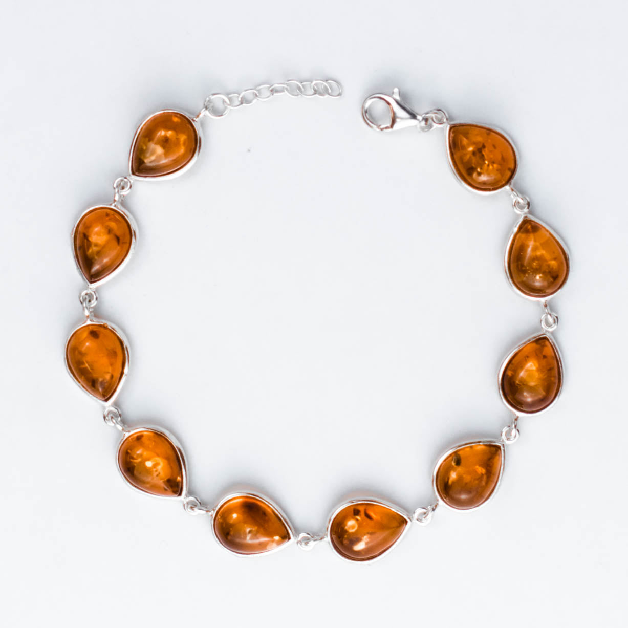 Bliss Armband i 925 Sterling Silver med Bärnsten