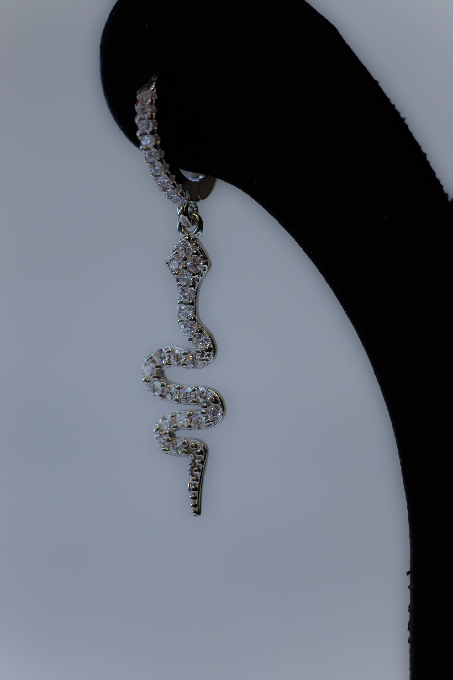 Silver Earrings – Genuine 925 Sterling Silver, 3.5 cm