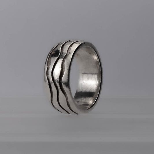 Royal Wave Silverring