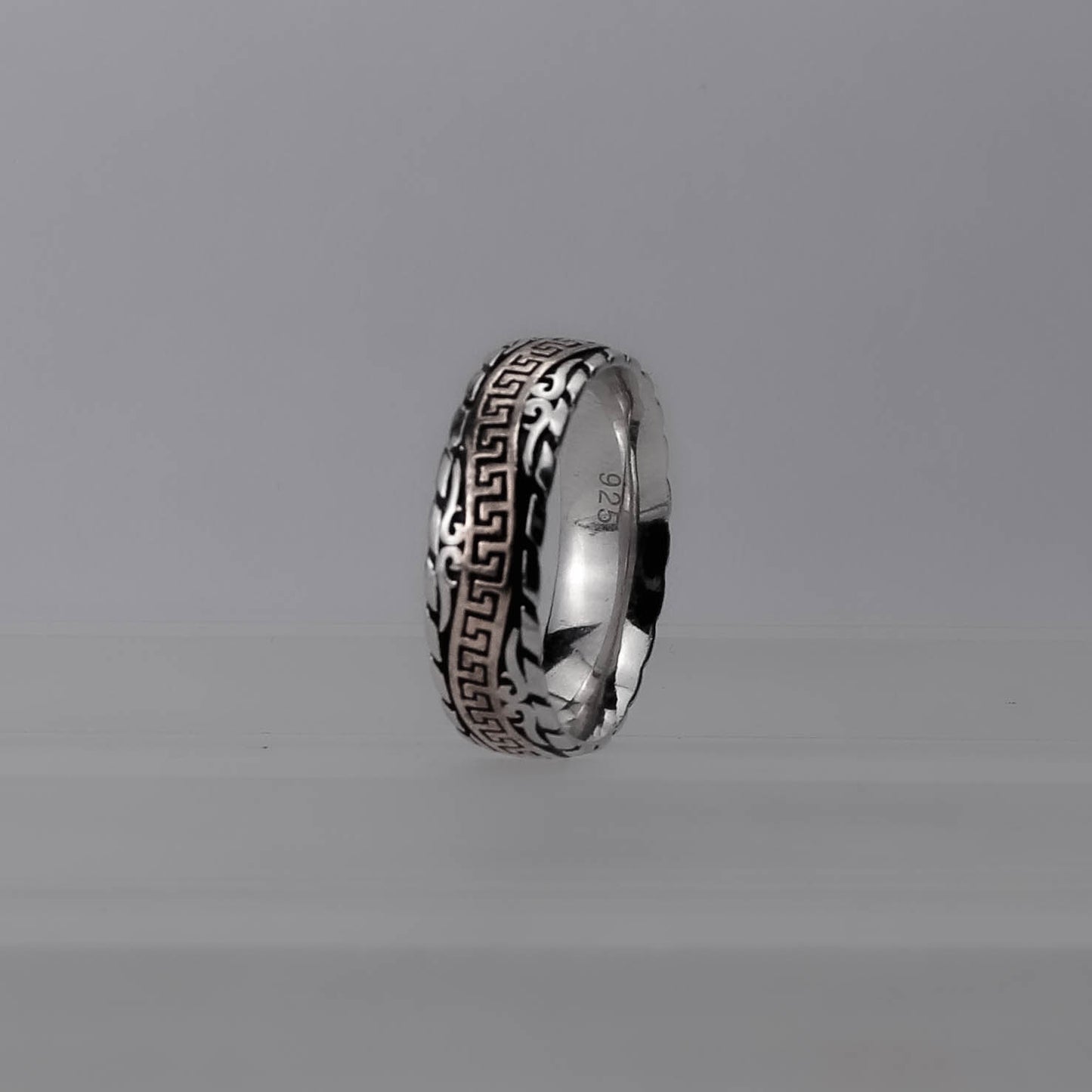 Royal Greek Wave Silverring