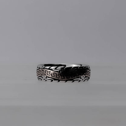Royal Greek Wave Silverring