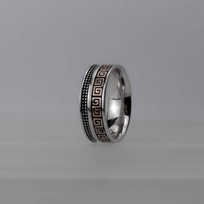 Greek Line Ring