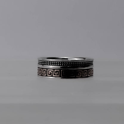 Greek Line Ring
