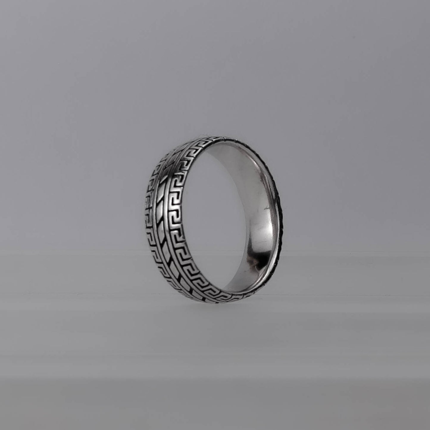 Urban Twist Greek Ring