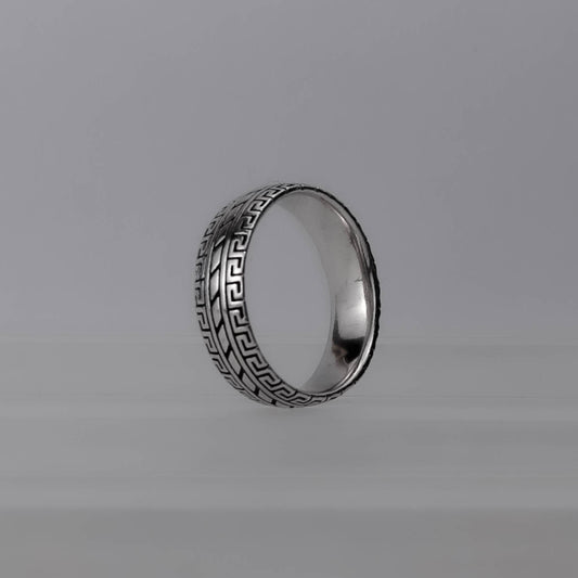 Urban Twist Greek Ring