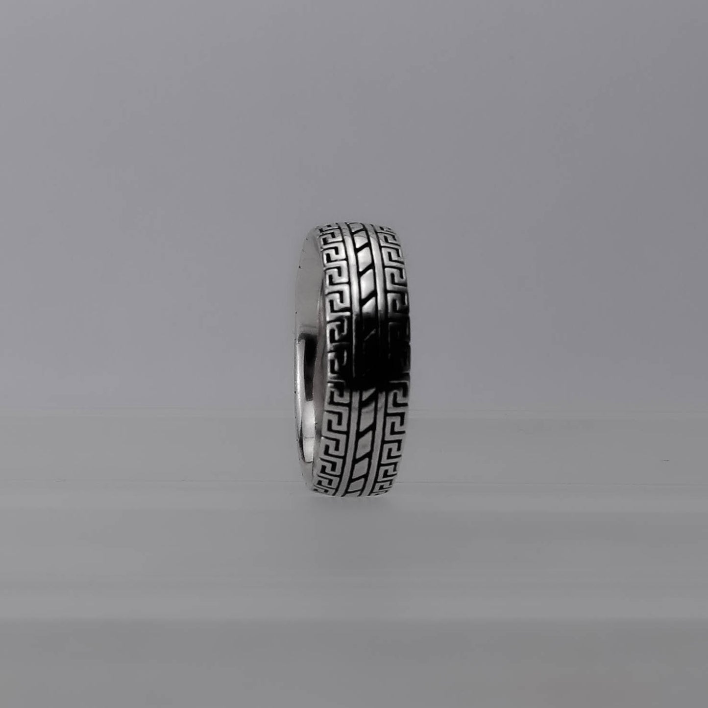 Urban Twist Greek Ring