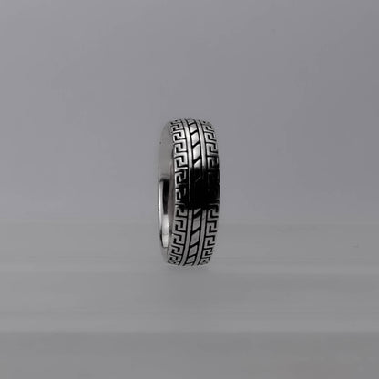 Urban Twist Greek Ring