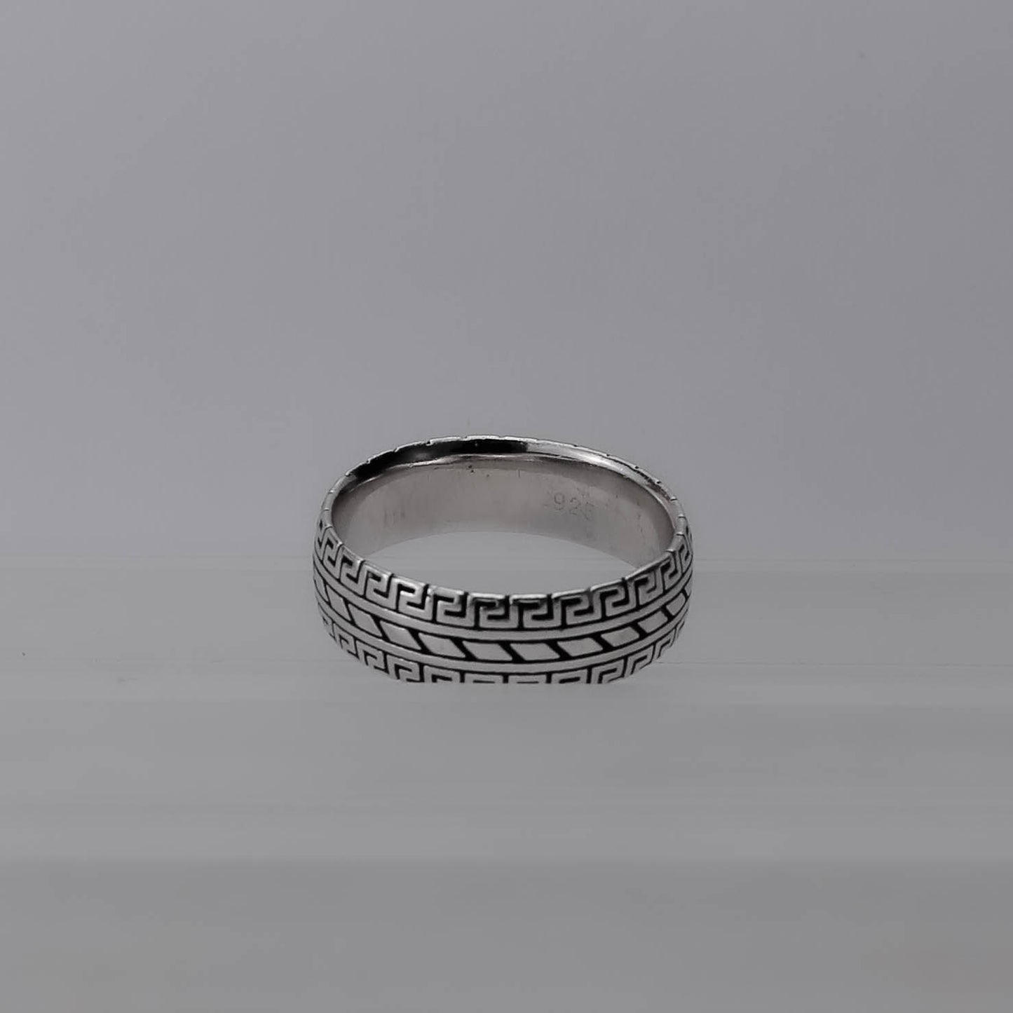 Urban Twist Greek Ring