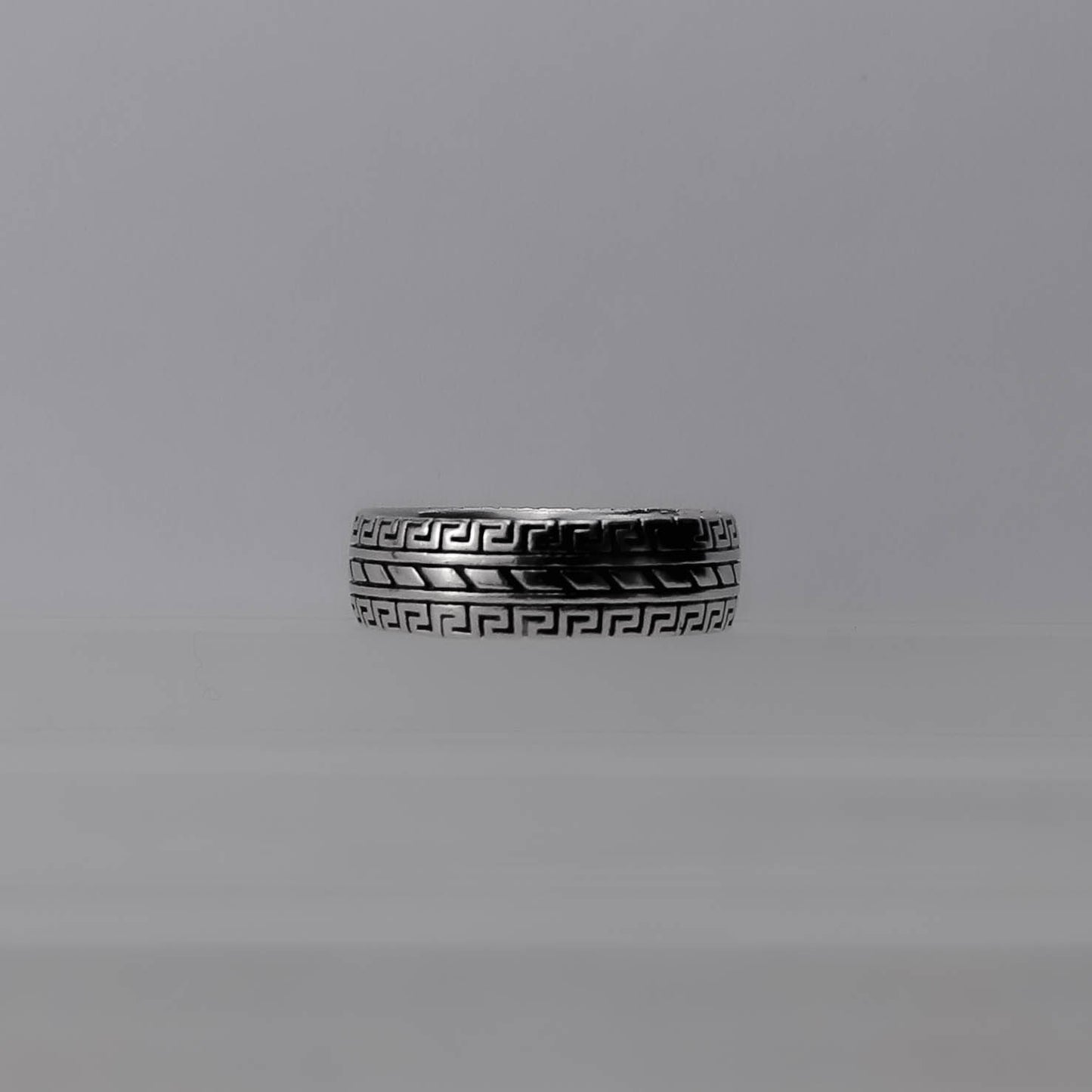 Urban Twist Greek Ring
