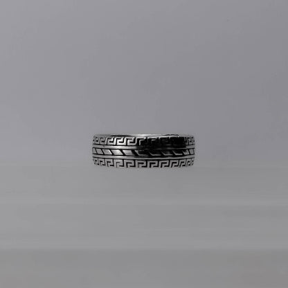 Urban Twist Greek Ring