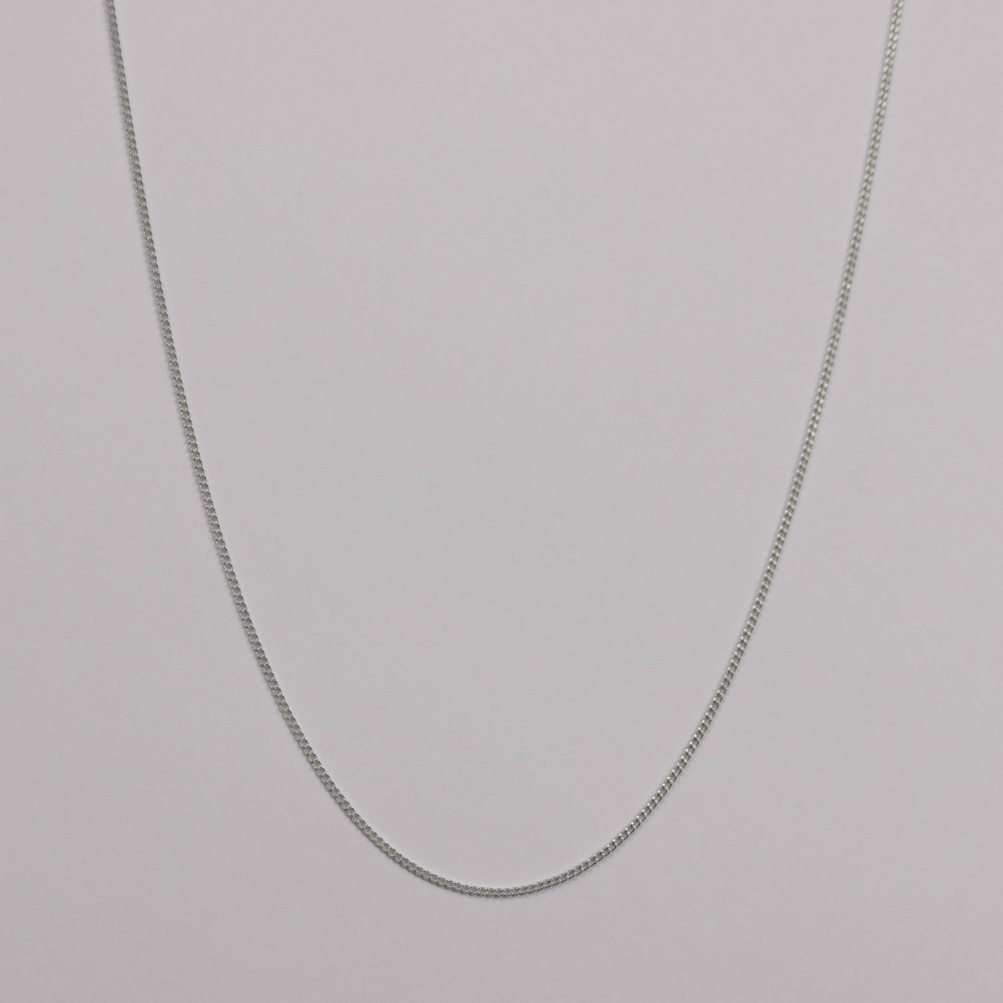 Thin Armor Link 1mm – Necklace in 925 Sterling Silver