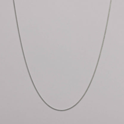 Thin Armor Link 1mm – Necklace in 925 Sterling Silver