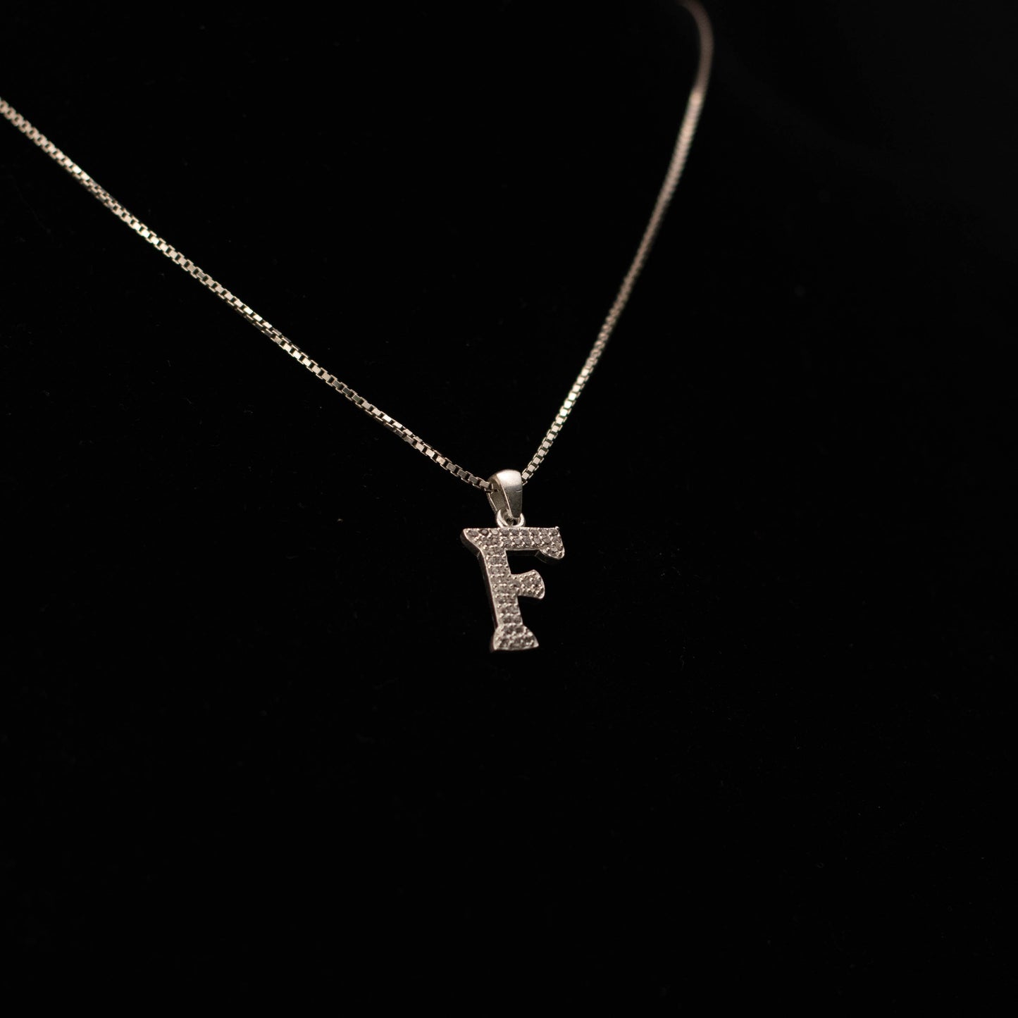 Letters – Pendant in 925 Sterling Silver