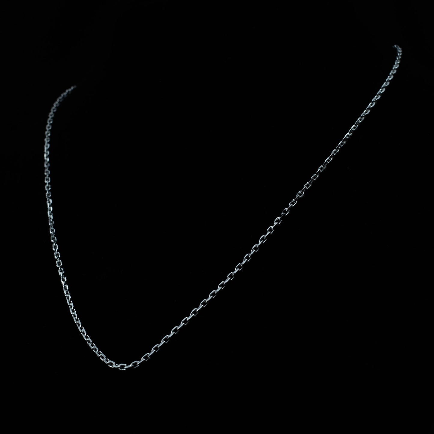 Anchor link 2 mm in 925 Sterling Silver