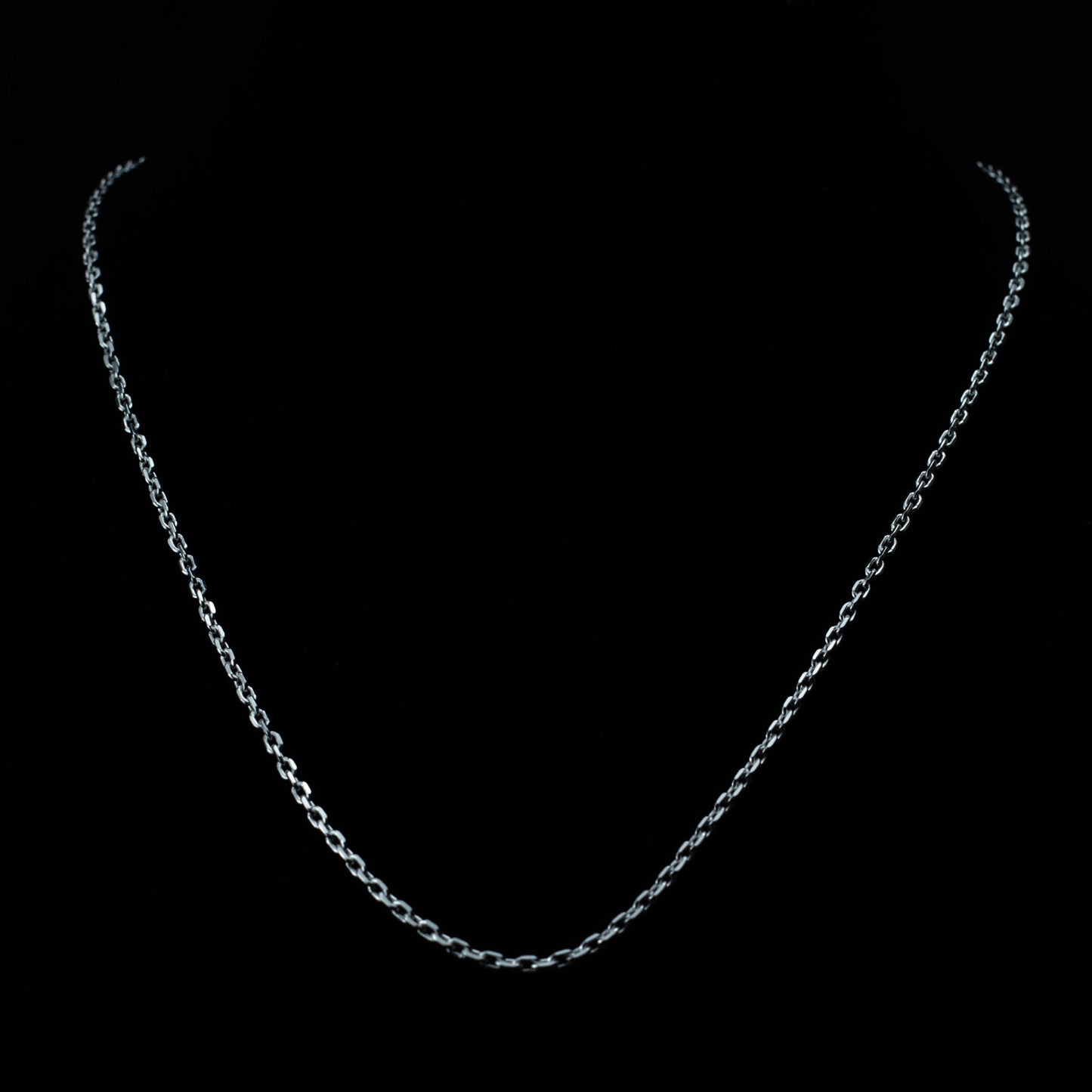 Anchor link 2 mm in 925 Sterling Silver