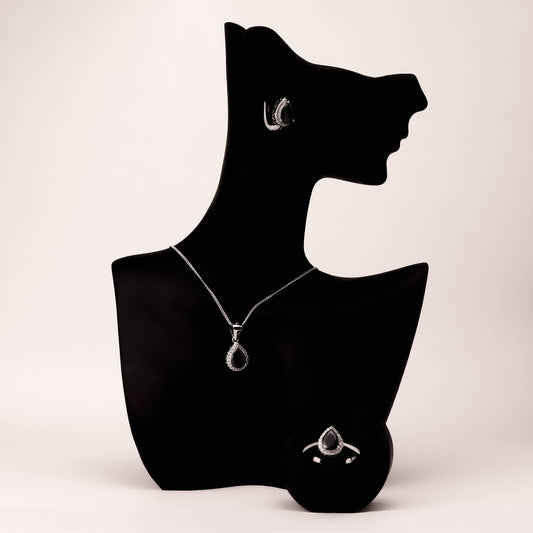 Stjärnljus Smyckesset – 925 Sterling Silver