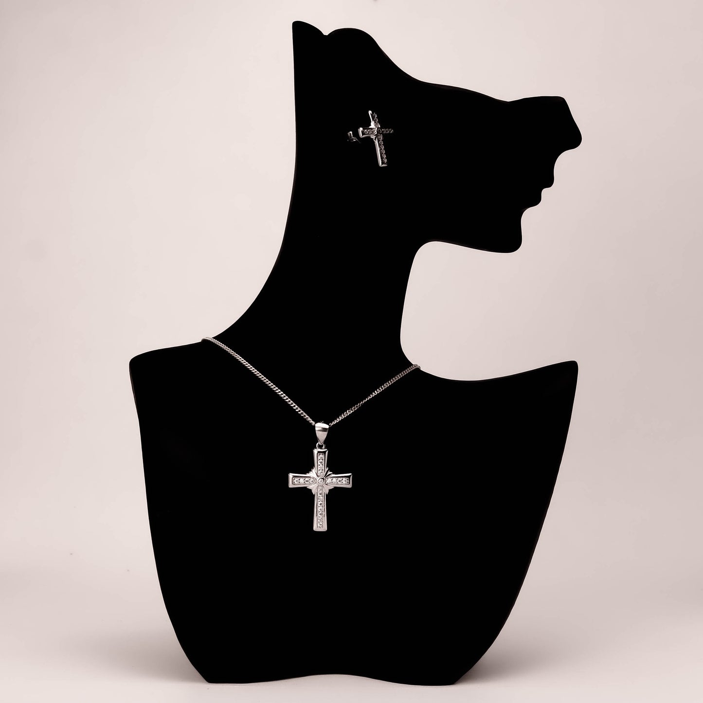 Faith Cross Smyckesset  - 925 Sterling Silver